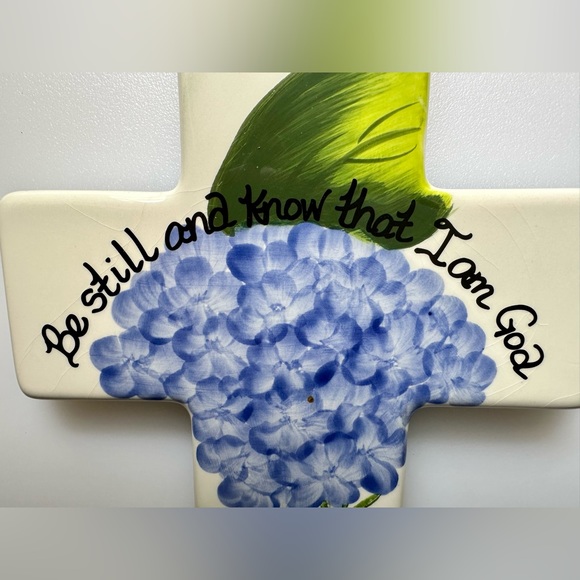 Ceramic Decorative Cross by Art of the Spirit Collection - Picture 2 of 5